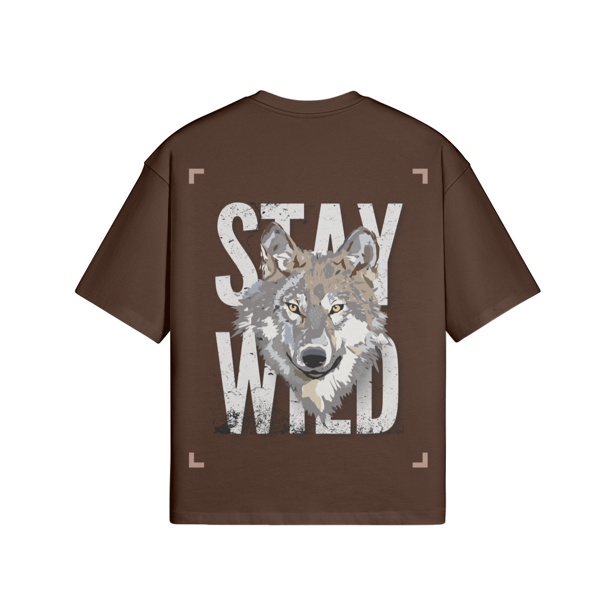 Wolf T shirt 100 combed cotton Rich Thymos Brand