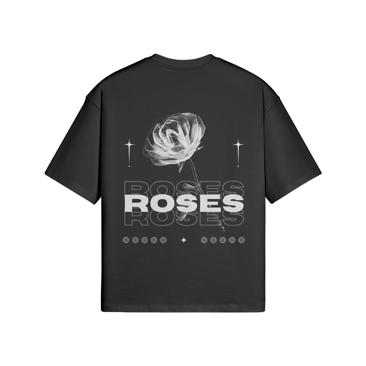 Roses T-shirt 100% combed cotton Rich Thymos Brand